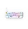 Glorious GMMK Compact White Ice Edition - Gateron Brown, US Layout