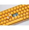 Ducky One 3 Yellow SF Gaming Keyboard, RGB LED - MX-Silent-Red (US)