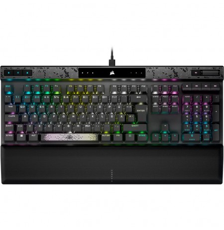 Corsair | MGX Switch | K70 MAX RGB | Gaming keyboard | Gaming Keyboard | RGB LED light | NA | Wired | Black | Magnetic-Mechanica