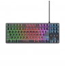 Trust GXT 833 Thado keyboard USB Dutch Black, Silver