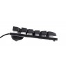Trust GXT 833 Thado keyboard USB Dutch Black, Silver