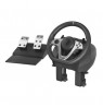 GENESIS SEABORG 400 Steering wheel + Pedals Nintendo Switch,PC,PlayStation 4,Playstation 3,Xbox 360,Xbox One USB Black