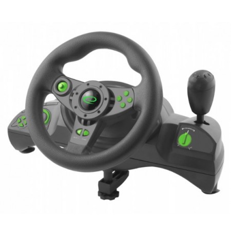Steering wheel Esperanza Nitro EGW102 (PC, PS3, black color)