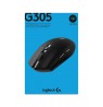 Logitech G G305 LIGHTSPEED Wireless Gaming mouse Right-hand RF Wireless+Bluetooth Optical 12000 DPI
