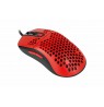 Arozzi Favo Ultra Light Gaming Mouse - black/red