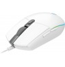LOGITECH G102 LIGHTSY WHITE USB OPTICAL MOUSE 910-005824