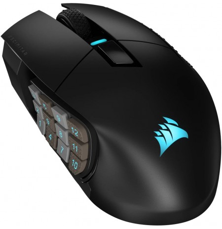 Corsair | Gaming Mouse | Wireless Gaming Mouse | SCIMITAR ELITE RGB | Optical | Gaming Mouse | Black | Yes