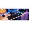 Hyte CNVS Intense Play Mat qRGB Gaming Mouse Pad - Black