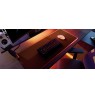 Hyte CNVS Intense Play Mat qRGB Gaming Mouse Pad - Black