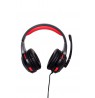 Gembird GHS-U-5.1-01 headphones/headset Head-band Black,Red