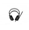 MSI DS502 7.1 Virtual Surround Sound Gaming Headset 'Black with Ambient Dragon Logo, Wired USB connector, 40mm Drivers, inline S