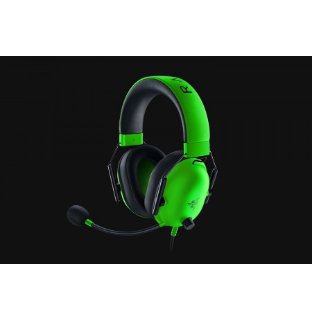 Razer BlackShark V2 X Headset Wired Head-band Gaming Green, Black