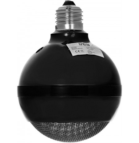 Ball Speaker HQM-SK313 3W 100V Thread E27 Black