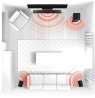 Soundbar JVC TH-E874B 5.1.2 Wireless Sub, Dolby A.