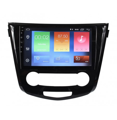 Car Navigation GPS Nissan Qashqai 2, X-Trail 2014+ Android manual air conditioning