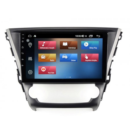 GPS navigation radio Toyota Avensis 2015-18 Android