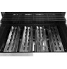 Yato YG-20013 outdoor barbecue/grill Cart Gas Black, Silver 17500 W