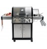 Yato YG-20013 outdoor barbecue/grill Cart Gas Black, Silver 17500 W