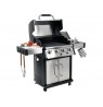 Yato YG-20013 outdoor barbecue/grill Cart Gas Black, Silver 17500 W