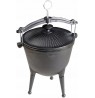 MASTER GRILL CAST IRON HUNTING CAULDRON MG629
