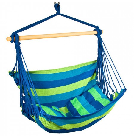 Hammock Brazilian armchair Royokamp 100x100 cm + 2 cushions 40x40 cm 1021133