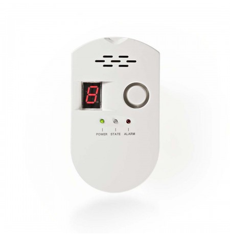 Nedis DTCTG10CWT gas detector LPG, Natural gas