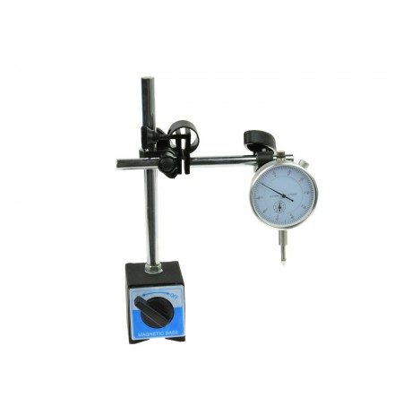 DIAL INDICATOR 10/0.01mm + MAGNETIC TRIPOD /GEKO