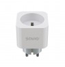 SAVIO WI-FI smart socket, 16A, AS-01, White