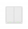 Double switch with battery TESLA TSL-SWI-SCENEZG2 Smart Switch Dual Battery
