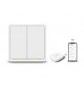 Double switch with battery TESLA TSL-SWI-SCENEZG2 Smart Switch Dual Battery