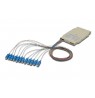 DIGITUS SpleiĂźkassette mit 12 Pigtails, vormontiert, SC, OM3