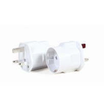 Cablexpert AC power adapter, EU Schuko socket to UK plug, 13 A | A-AC-EUFUKM-01 | Power adapter