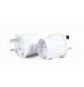 Cablexpert AC power adapter, EU Schuko socket to UK plug, 13 A | A-AC-EUFUKM-01 | Power adapter