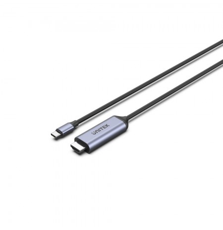 UNITEK CABLE HDMI 2.1, USB-C, 8K, 1,8M, V1423B