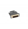 Adapter Lanberg AD-0010-BK (HDMI F - DVI-D (24+1) M, black color)