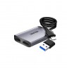 USB-A/USB-C | 2x HDMI adapter - Unitek V1427A01