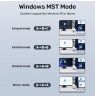 USB-A/USB-C | 2x HDMI adapter - Unitek V1427A01