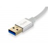 LevelOne Adapter USB3.0 -daugiau  GBit-LAN + USB3.0 Hub