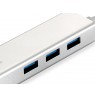 LevelOne Adapter USB3.0 -daugiau  GBit-LAN + USB3.0 Hub