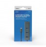 Savio AK-57 USB-C - 3 x USB-A HUB with RJ-45 Gigabit Ethernet adapter, 5000 Mbit/s, grey