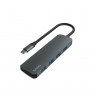 SAVIO Hub USB-C - 4 x USB-A, AK-54