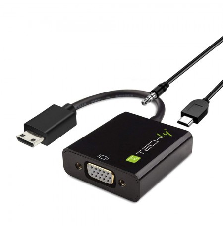 HDMI Mini-C to VGA M/F Adapter