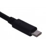 Gembird A-CM-HDMIF-03 USB Type-C to HDMI adapter cable, 4K@30Hz, 15 cm, black