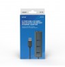 Savio AK-57 USB-A - 3 x USB-A HUB with RJ-45 Gigabit Ethernet adapter, 5000 Mbit/s, grey