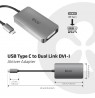 CLUB3D USB3.2 Gen1 Type-C to Dual Link DVI-D HDCP ON version Active Adapter M/F
