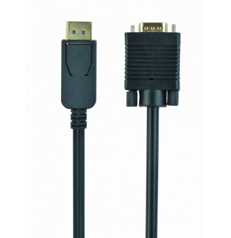 Cable GEMBIRD CCP-DPM-VGAM-6 (D-Sub (VGA) M - DisplayPort M, 1,8m, black color)
