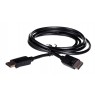 Cable SAVIO CL-136 (DisplayPort M - DisplayPort M, 2m, black color)