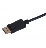 Cable SAVIO CL-56 (HDMI M - DisplayPort M, 1,5m, black color)