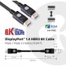 CLUB3D DisplayPort 1.4 HBR3 8K 28AWG Cable M/M 3m /9.84ft