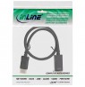 InLine DisplayPort to HDMI Converter Cable, 4K/60Hz, black - 3m